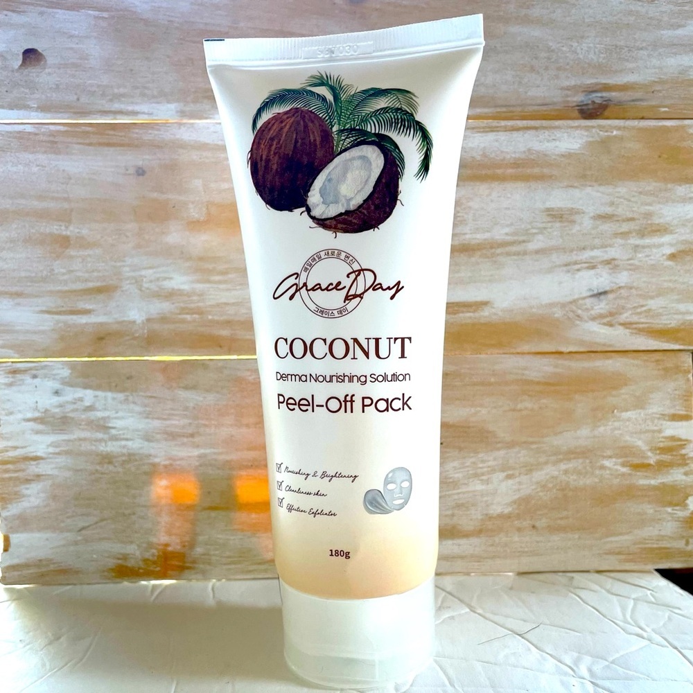 Coconut Peel Off Mask Skincare  6.09 oz, Grace Day